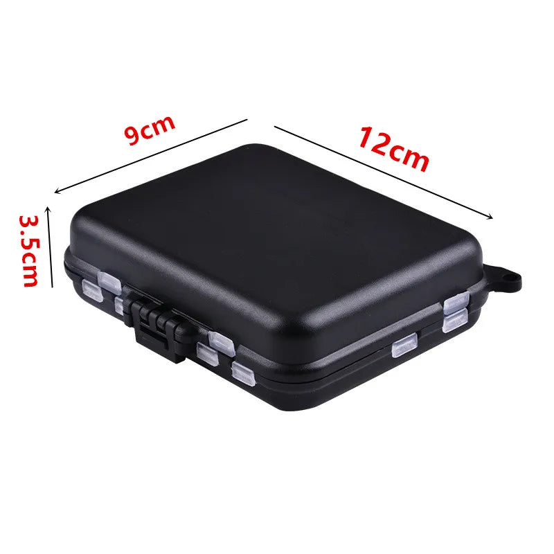 Double sided Fishing Parts Storage Bait Box Fish Hook Carp Accessories Storage Box Luya Fishing Gear Box Fishing Accessories Box