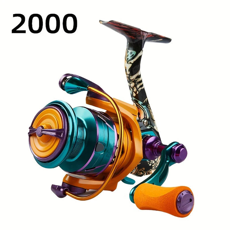 BILLINGS HA Spinning Reel, 22LB Max Drag,5.2:1 Gear Ratio,Metal Spool,CNC Rocker,Spinning Fishing Reel For Fresh Salt Water