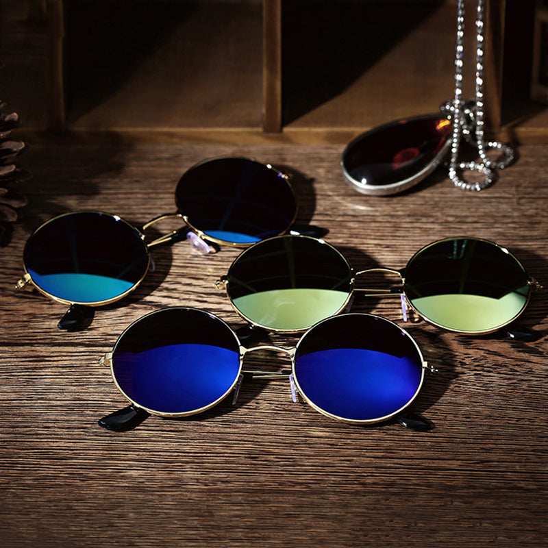 Fashion Vintage Sunglasses Metal Frame - IronWear Co.