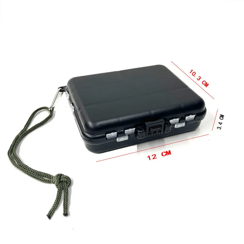 Double sided Fishing Parts Storage Bait Box Fish Hook Carp Accessories Storage Box Luya Fishing Gear Box Fishing Accessories Box