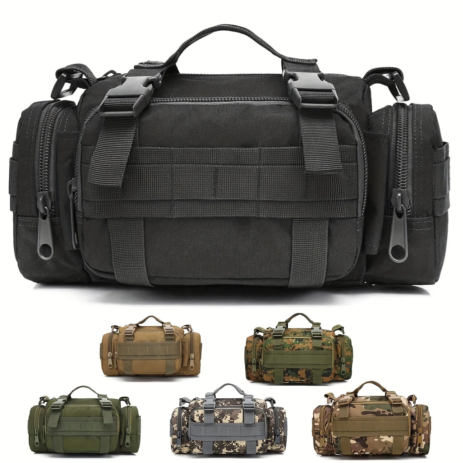 Multifunctional Outdoor Sport Waist Bag Storage Waist Bag for Fishing, Running, and Photography Gear - IronWear Co.