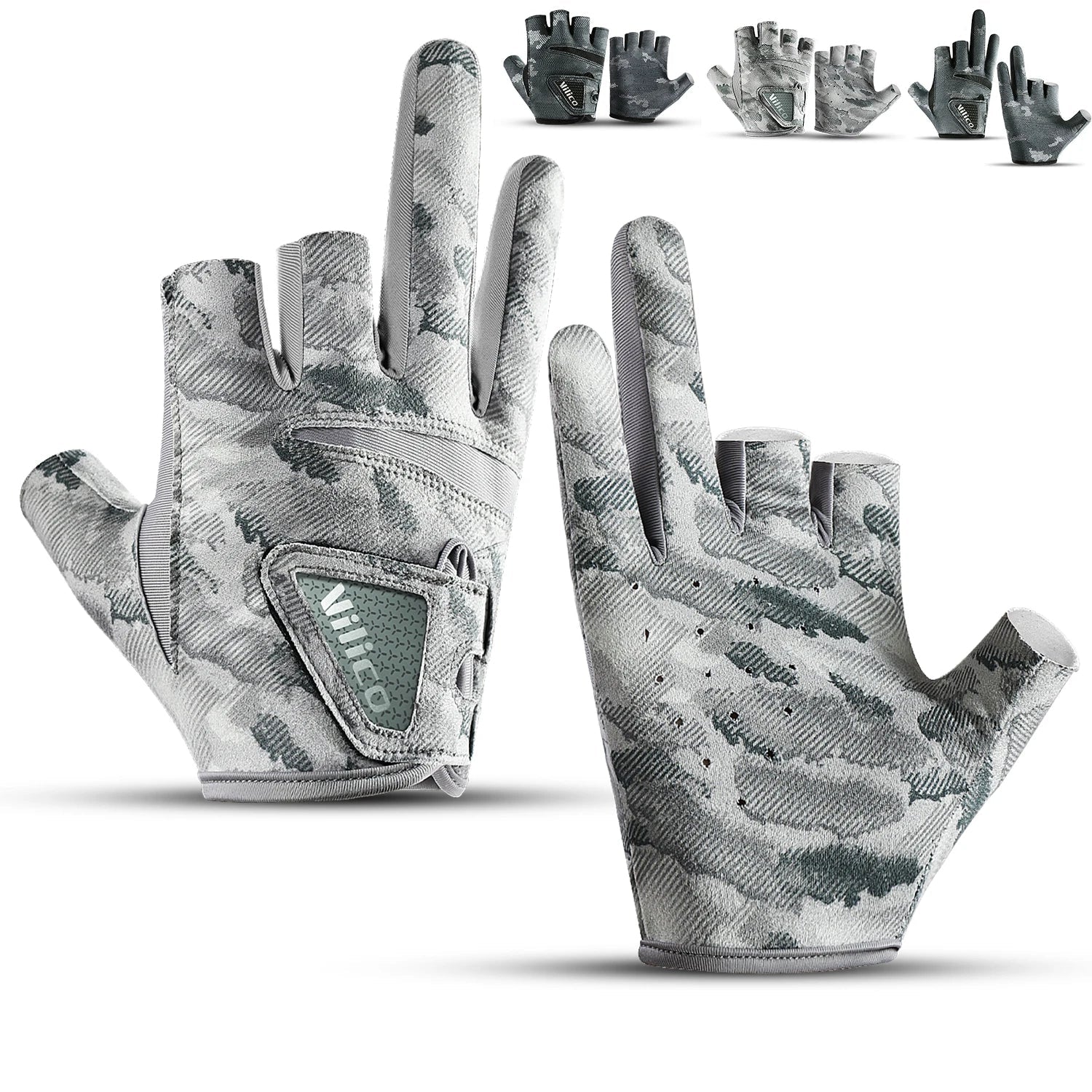 Outdoor fishing equipment - thin comfortable breathable leak proof 3-finger lure fishing gloves - IronWear Co.