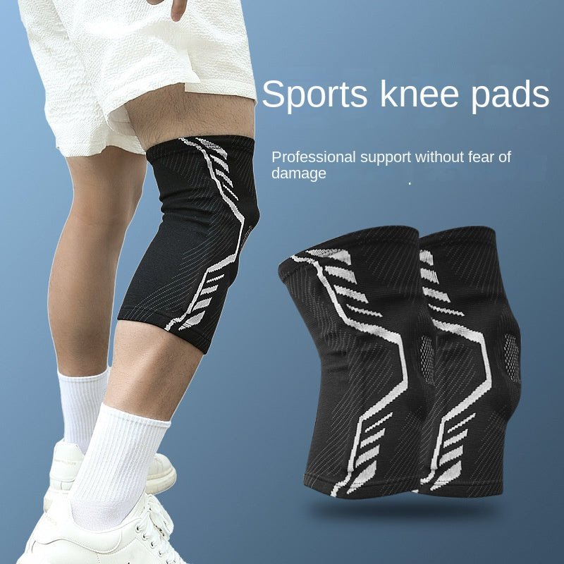 Outdoor sports basketball knee pads sports support spring compression cycling running summer thin breathable knitted sports protective equipment - IronWear Co.