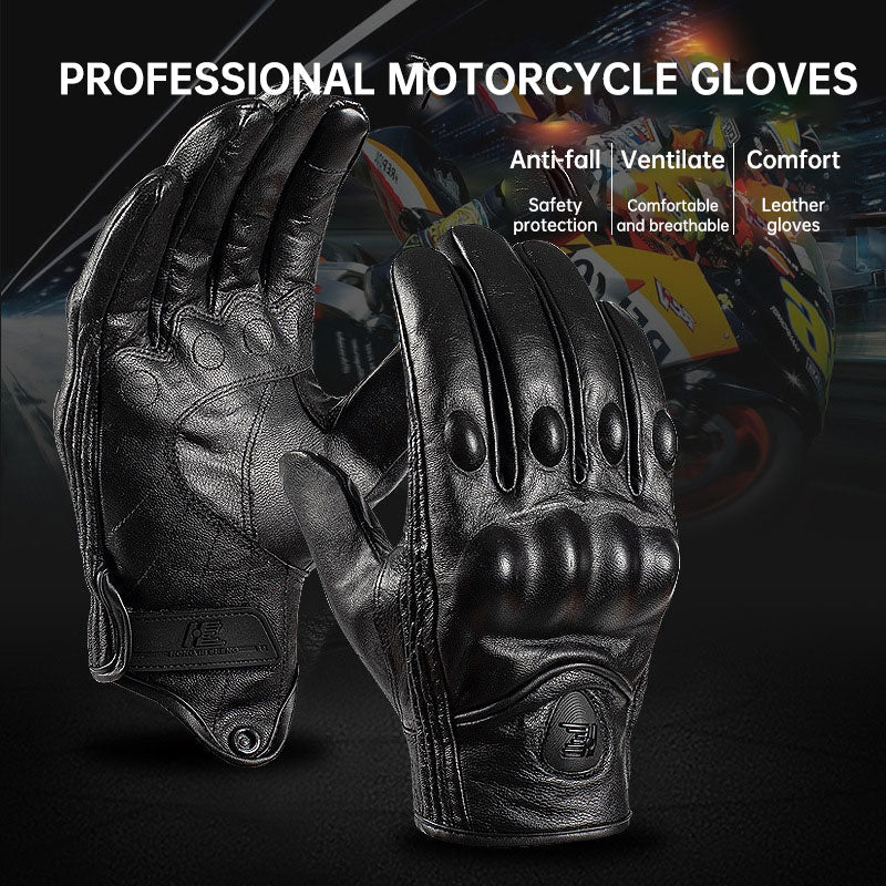 Riding Equipment Gloves Outdoor Motorcycle Riding Touch Screen Gloves Wear Resistant Wind Resistant Gloves - IronWear Co.