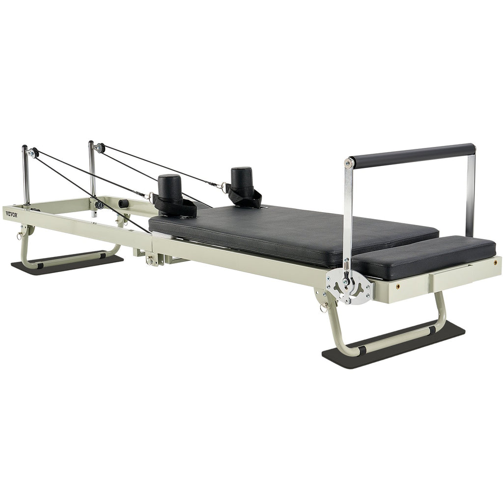 Foldable Pilates Reformer, Pilates Workout Machine for Home Gym Studio